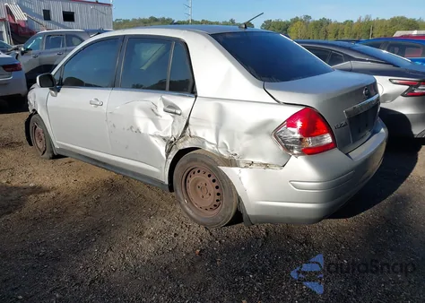 2007 Nissan Versa 1.8S from USA, damaged, VIN 3N1BC11E67L446315